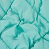King/Cal King Traditional Microfiber Reversible 3 Piece Comforter Set in Blue/Grey