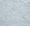 King size 100-Percent Cotton Chenille 3-Piece Coverlet Bedspread Set in Blue