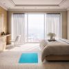 Fluffy Bedroom Rug 4’ x 2.6’ Anti-Skid Shaggy Area Rug Decorative Floor Carpet Mat for Nursery Bedroom Living Room