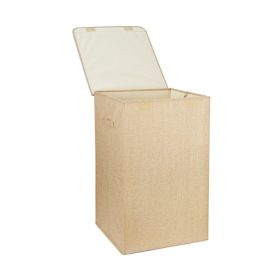Laundry Hamper with Lid for Bedroom & Bathroom (Color: As pic show, Type: Style B)