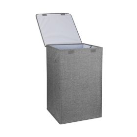 Laundry Hamper with Lid for Bedroom & Bathroom (Color: As pic show, Type: Style C)